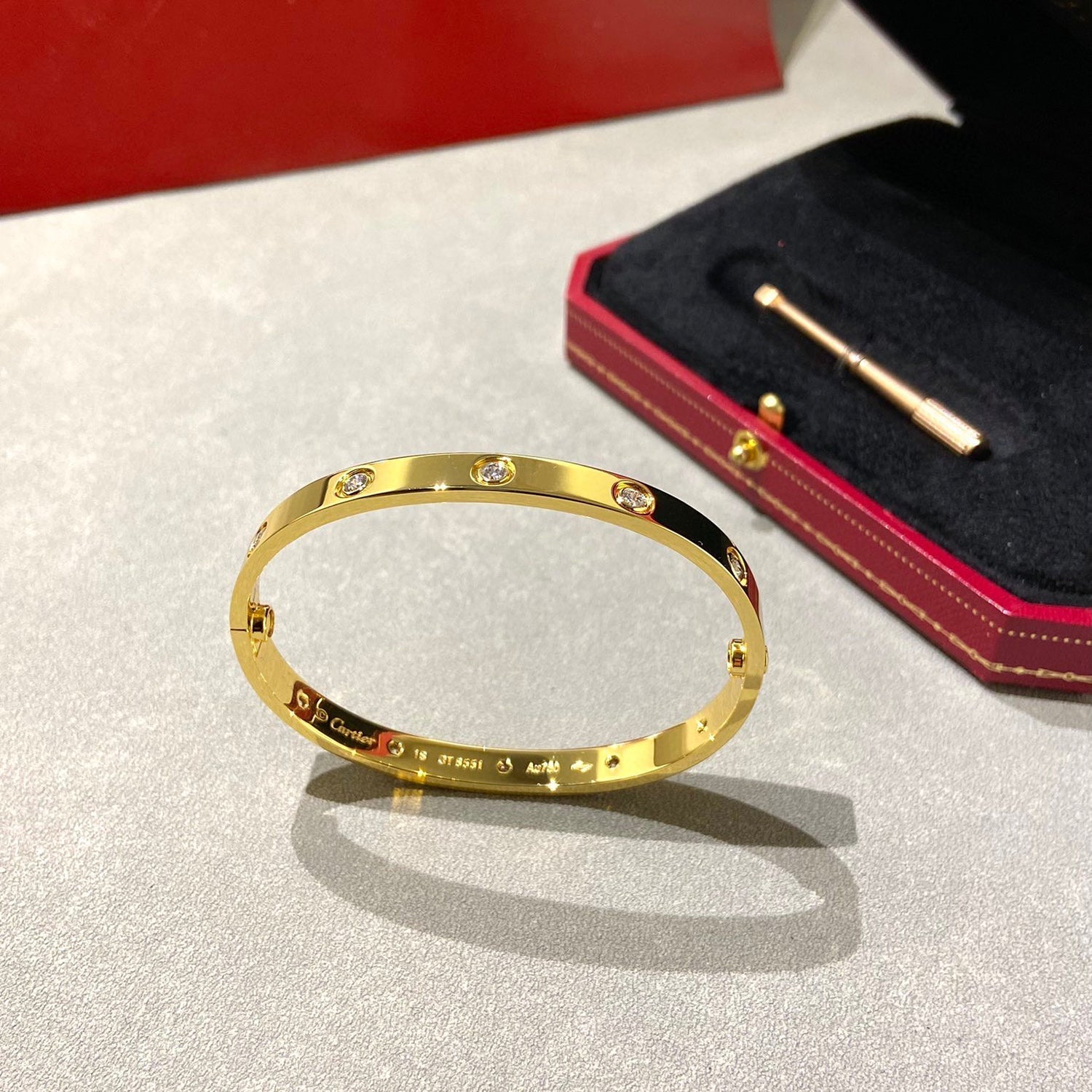 ¡®Dream¡¯LOVE BRACELET 6.1MM 10 DIAMONDS