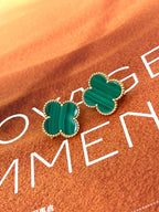 [Dream] CLOVER LARGE (20mm) 1 MOTIFS GREENER MOP スタッズピアス