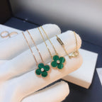 ¡®Dream¡¯CLOVER 15MM DIAMOND TURQUOISE NECKLACE