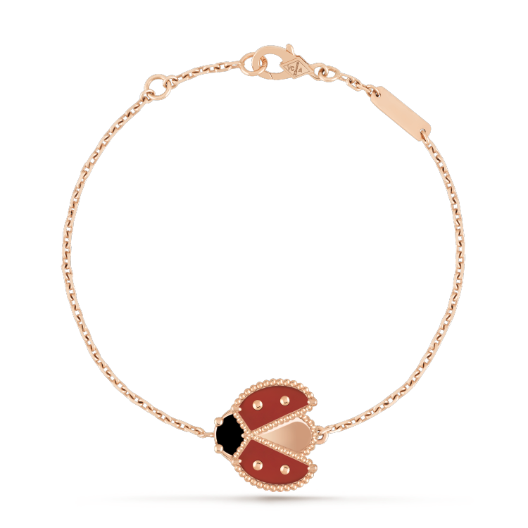 ¡®Dream¡¯LUCKY SPRING 1 MOTIF PINK GOLD BRACELET