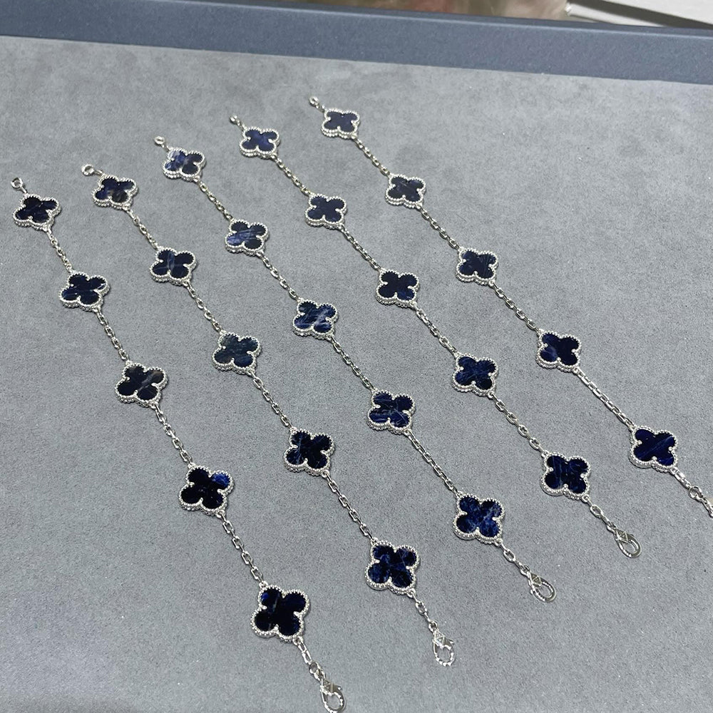 [Dream]New CLOVER 5 MOTIF PIETERSITE BRACELET COLLECTION