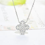 „Dream“-HALSKEKETTE VOLLES MOTIV DIAMANT 16 MM MEHRERE FARBEN