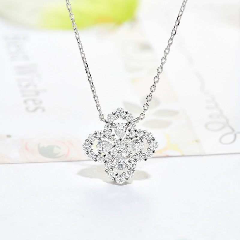 ¡®Dream¡¯LOOP NECKLACE FULL MOTIF DIAMOND 16MM MULTIPLE COLORS