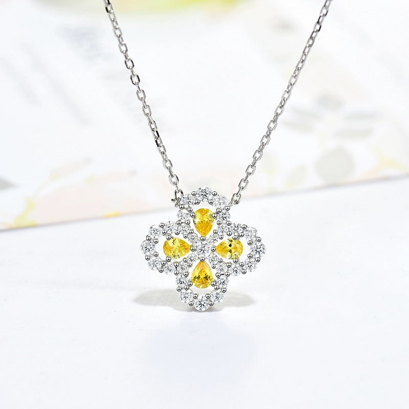¡®Dream¡¯LOOP NECKLACE FULL MOTIF DIAMOND 16MM MULTIPLE COLORS