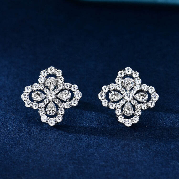 ¡®Dream¡¯LOOP EARRINGS FULL MOTIF DIAMOND 16MM