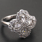 ¡®Dream¡¯LOOP RING FULL MOTIF DIAMOND 16MM SILVE
