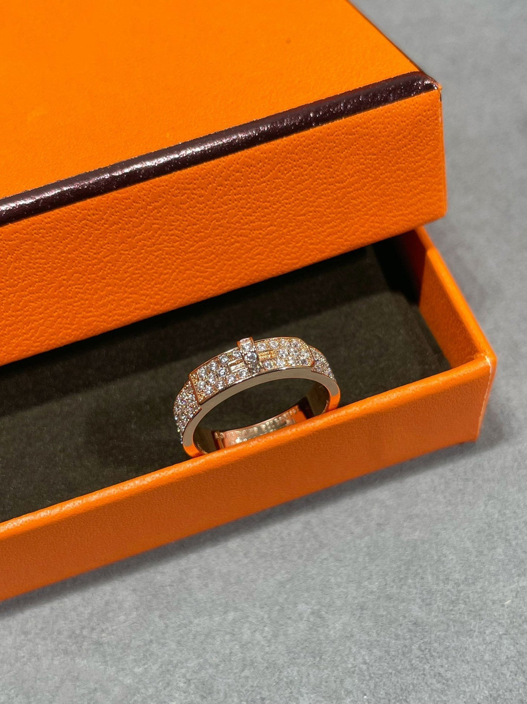 ¡®Dream¡¯KELLY PINK GOLD DIAMOND RING