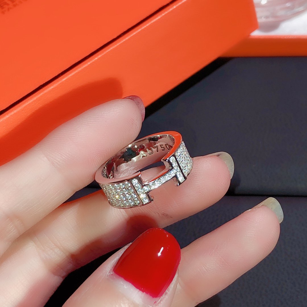 ¡®Dream¡¯H RING FULL DIAMOND
