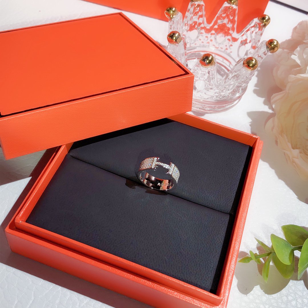 ¡®Dream¡¯H RING FULL DIAMOND