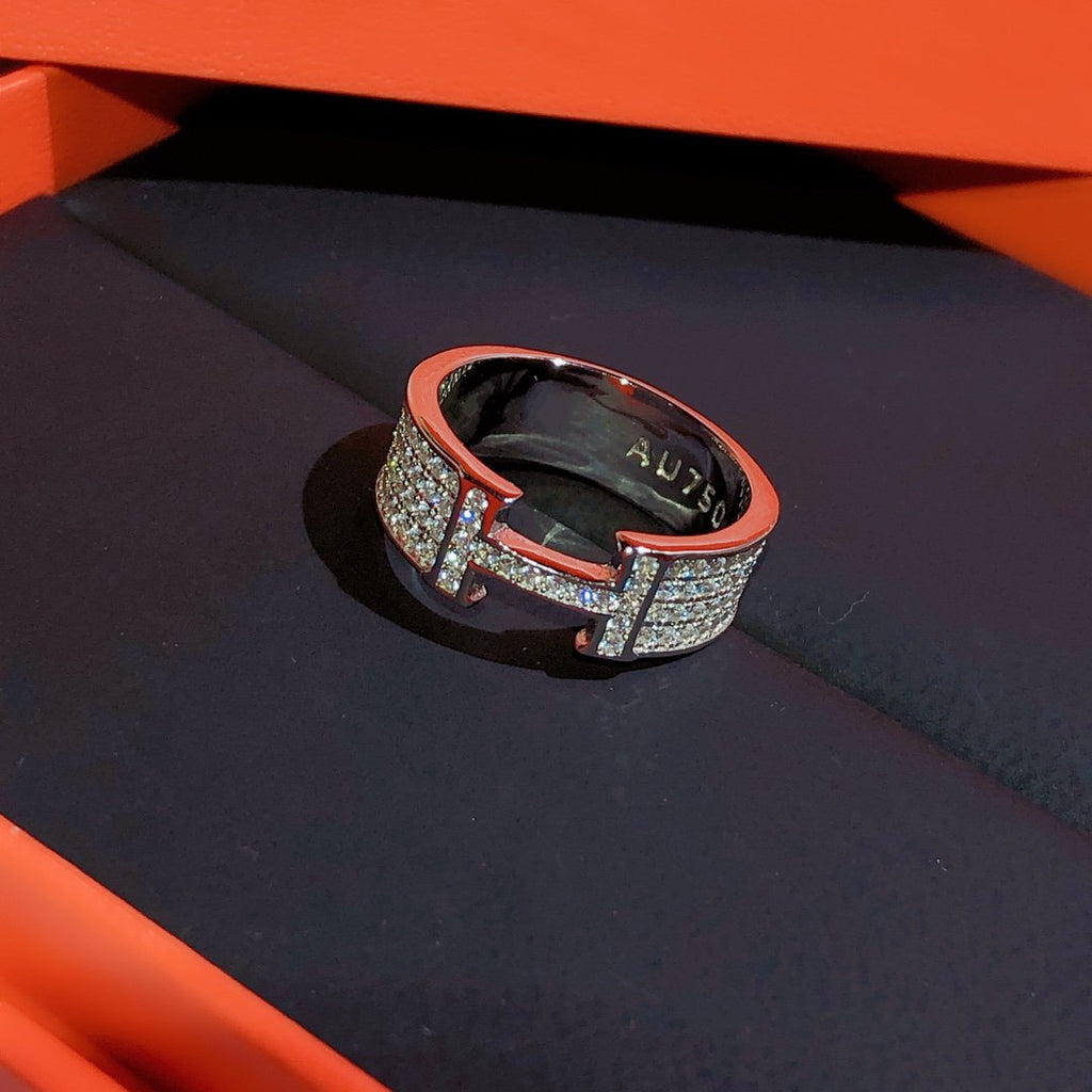 ¡®Dream¡¯H RING FULL DIAMOND