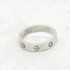 ¡®Dream¡¯LOVE RING 4MM 1 DIAMOND SILVER