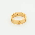 ¡®Dream¡¯LOVE RING 5.5MM 3 DIAMONDS PINK GOLD