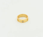 ¡®Dream¡¯LOVE RING 5.5MM 3 DIAMONDS GOLD
