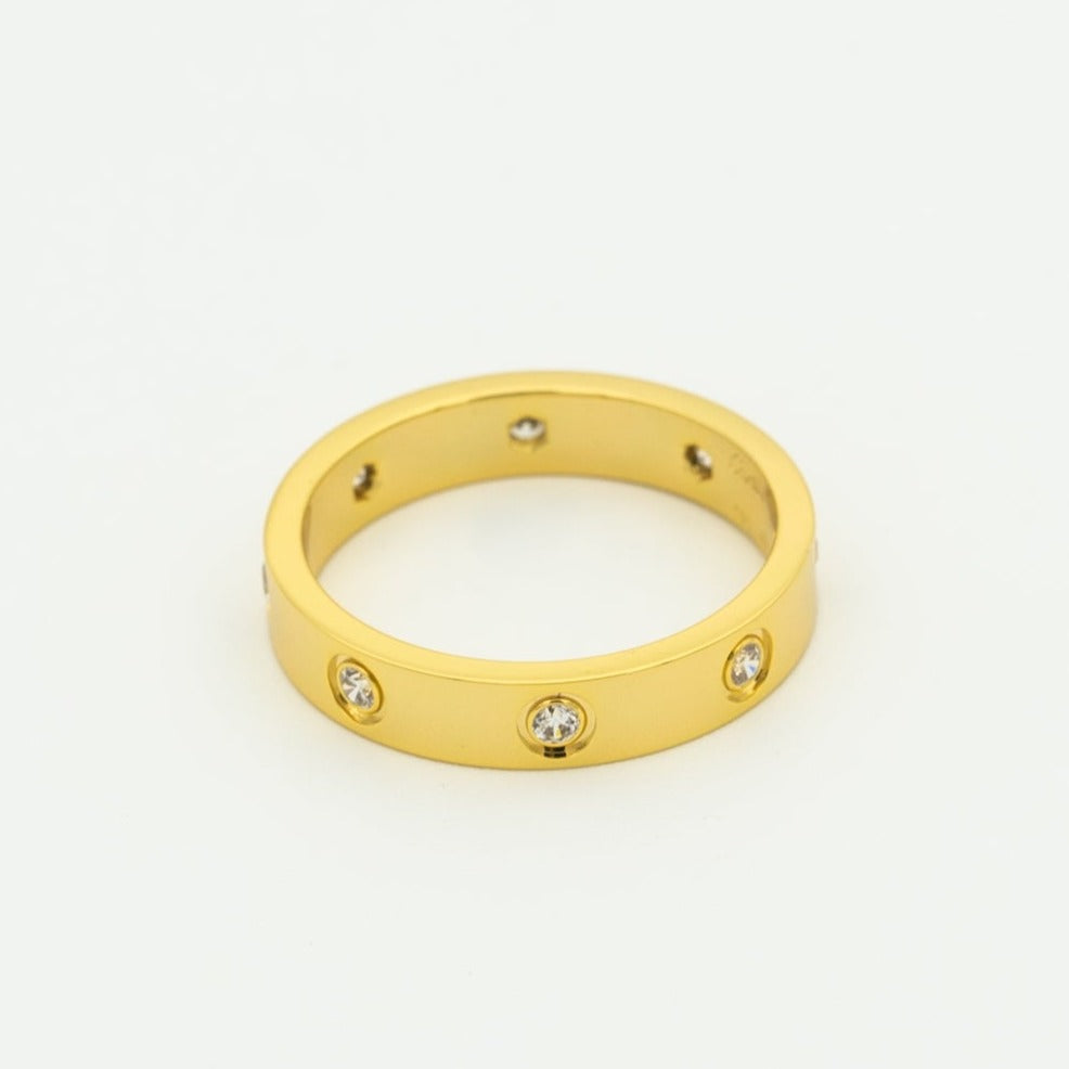¡®Dream¡¯LOVE RING 3.6MM 8 DIAMONDS