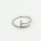 ¡®Dream¡¯JUSTE RING 1.8MM SILVER DIAMONDS