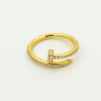¡®Dream¡¯JUSTE RING 1.8MM GOLD DIAMONDS