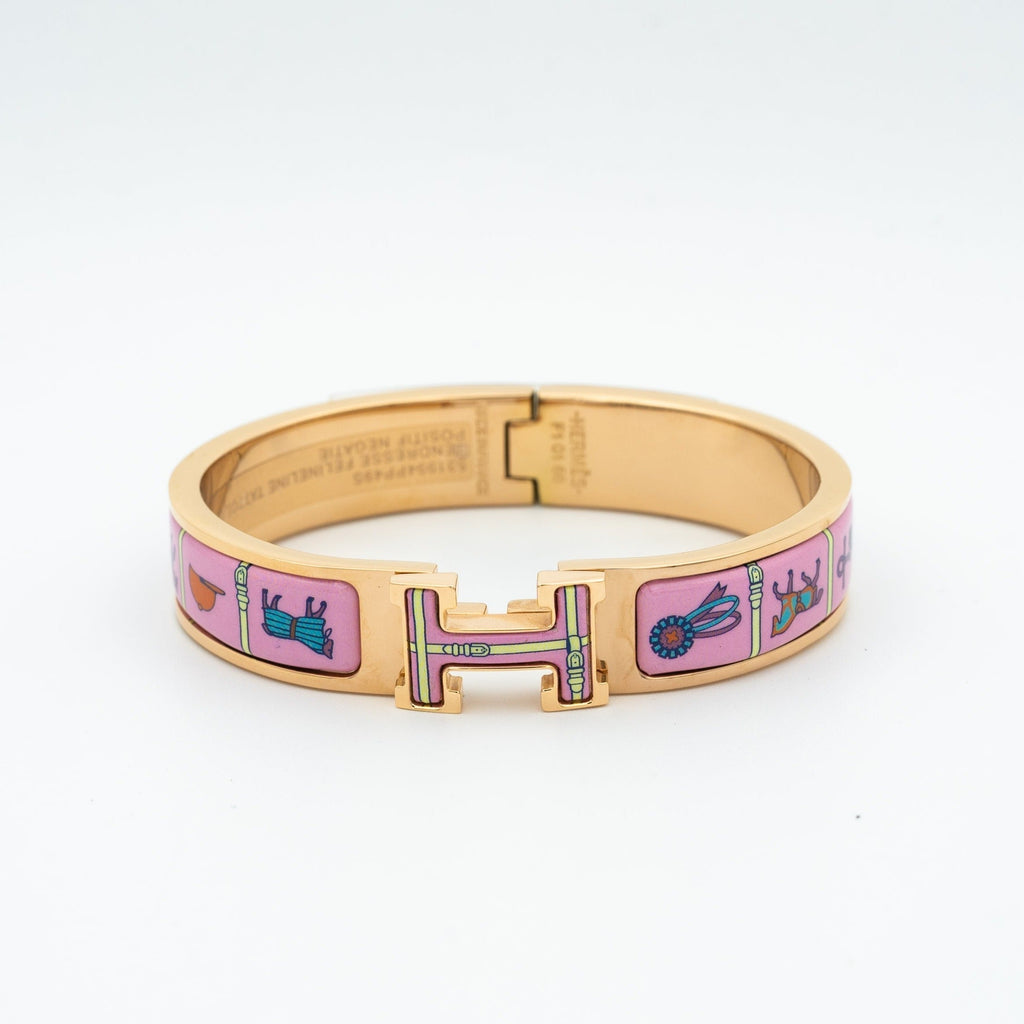 ¡®Dream¡¯H PINK GOLD BRACELET PINK CERAMIC