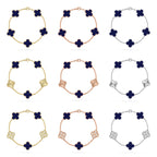 [Dream]Neue CLOVER 5 MOTIF LAPIS LAZULI ARMBAND KOLLEKTION