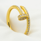 ¡®Dream¡¯JUSTE RING 1.8MM GOLD DIAMONDS