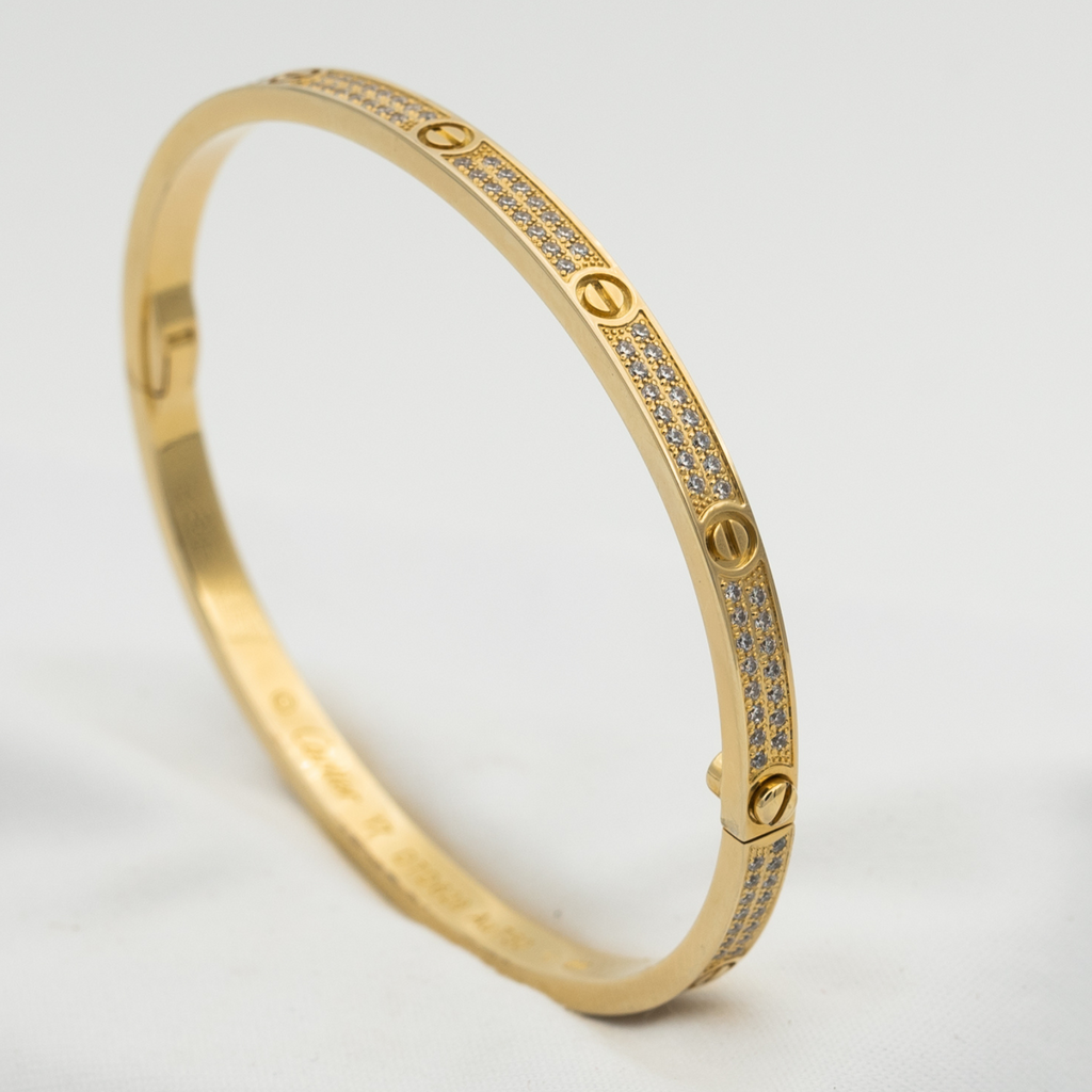¡®Dream¡¯LOVE BRACELET 3.65MM DIAMOND-PAVED