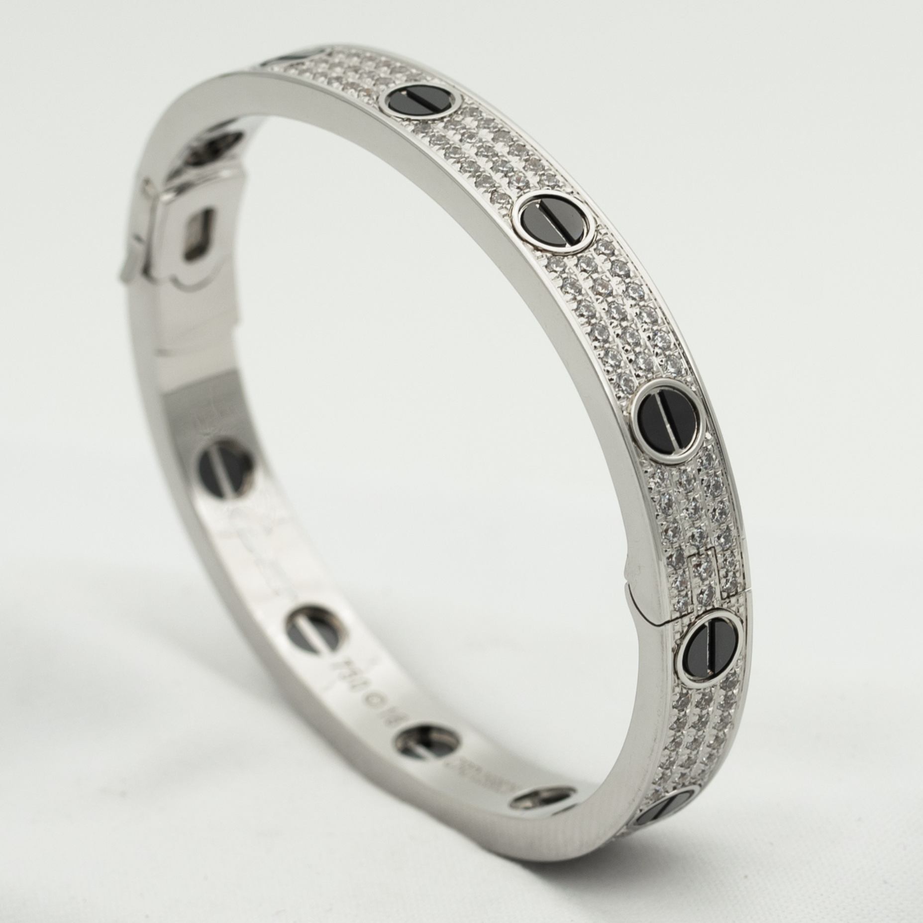 ¡®Dream¡¯LOVE BRACELET 6.1MM DIAMOND-PAVED CERAMIC
