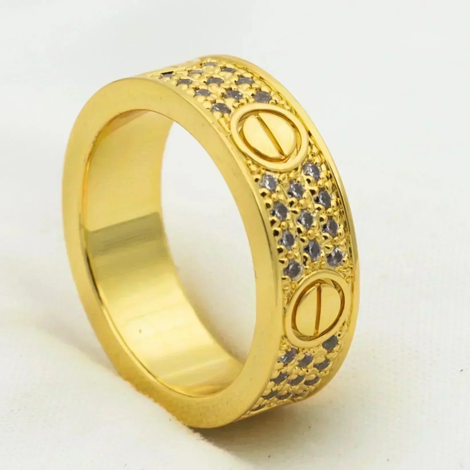 ¡®Dream¡¯LOVE RING 5.5MM DIAMONDS PAVED