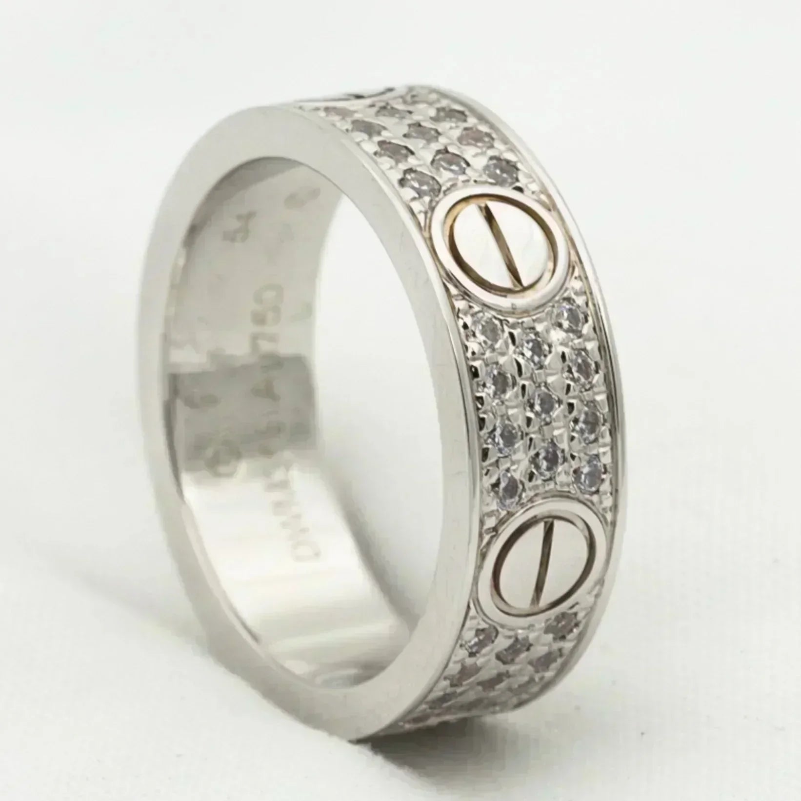 ¡®Dream¡¯LOVE RING 5.5MM DIAMONDS PAVED