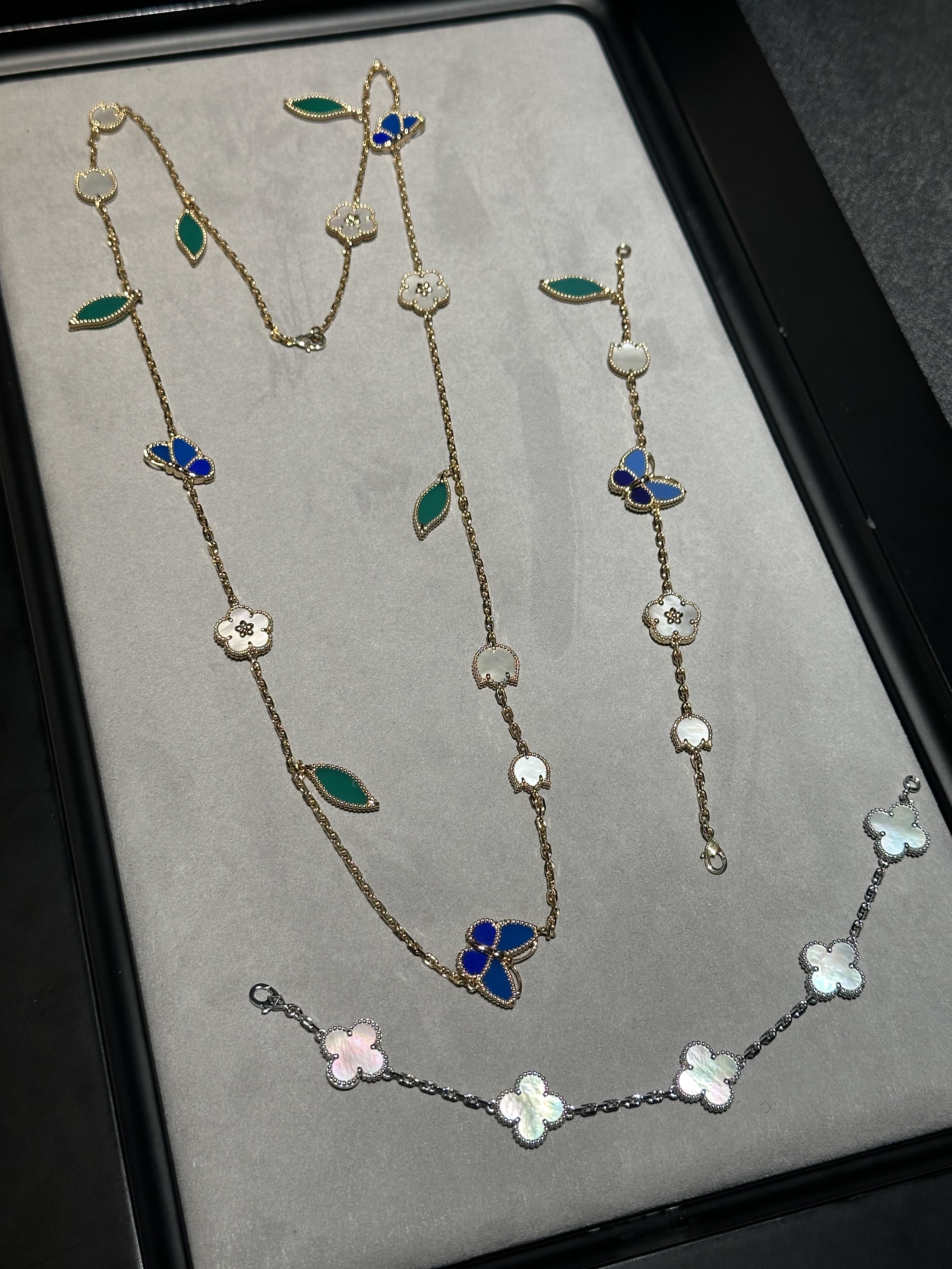 [Dream] 26 NEW CLOVER 15 MOTIFS LUCKY NECKLACE