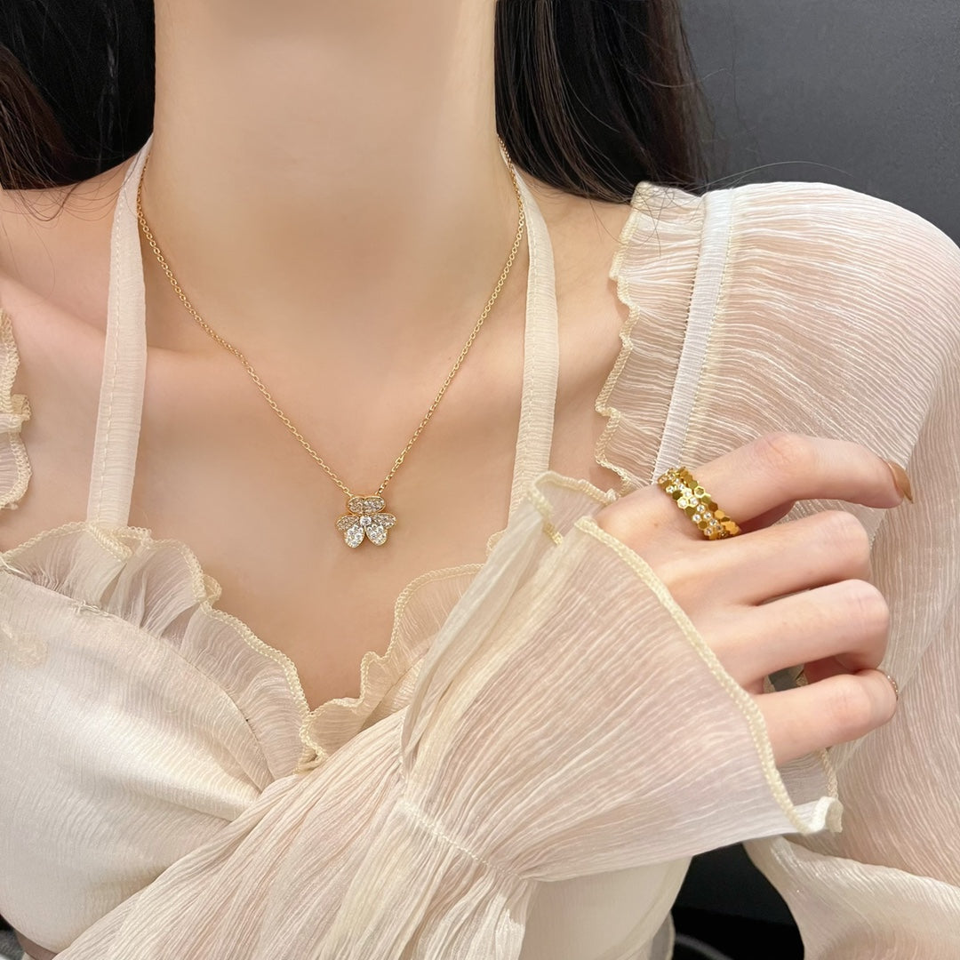 ¡®Dream¡¯FLOWER DIAMOND NECKLACE