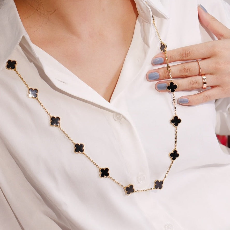 ¡®Dream¡¯CLOVER 20 MOTIFS ONYX ROSE GOLD