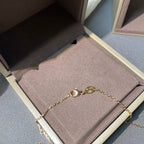 ¡®Dream¡¯JEUX DE PINK GOLD DIAMOND NECKLACE