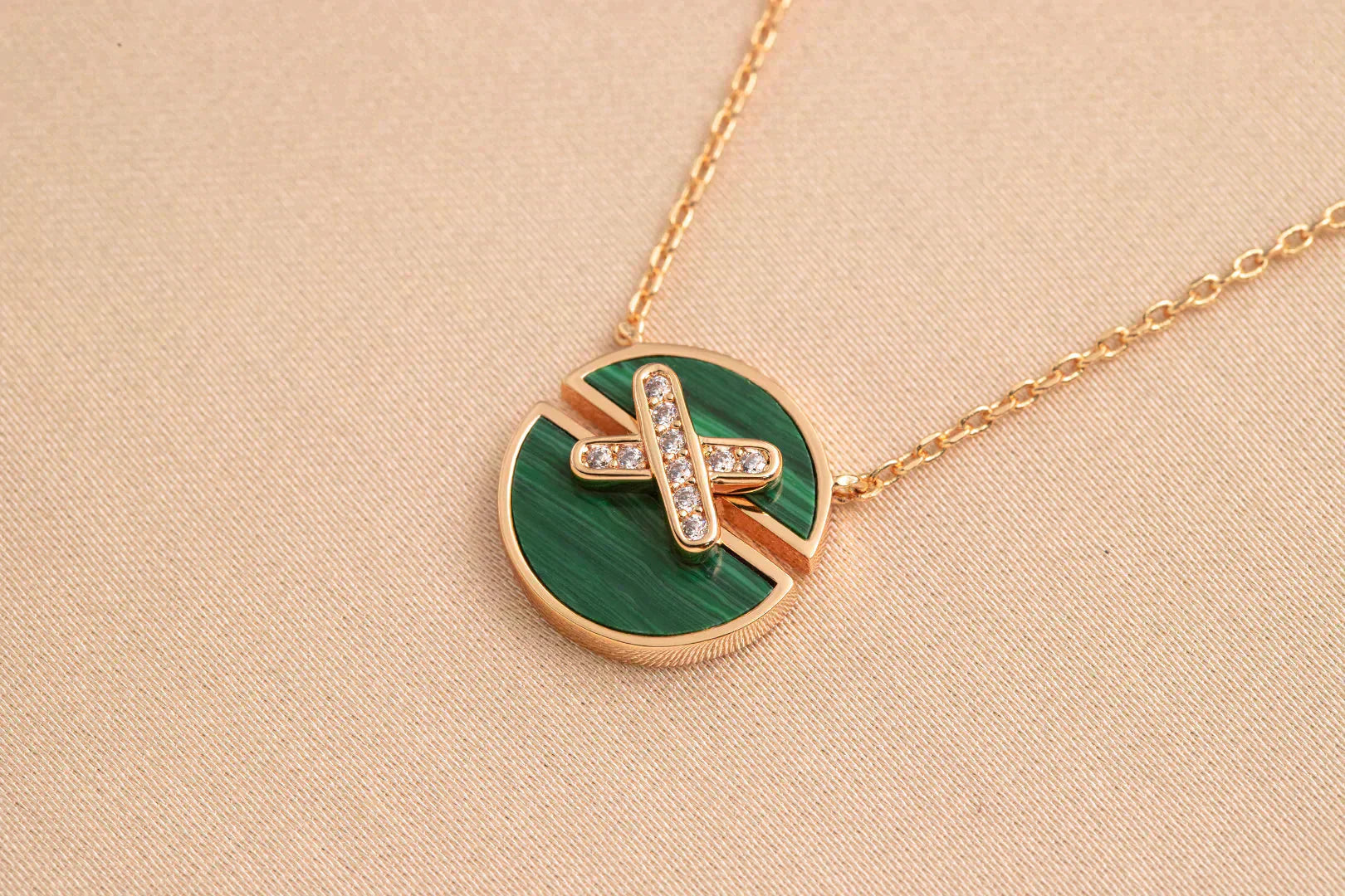 ¡®Dream¡¯JEUX DE ROSE GOLD DIAMOND NECKLACE