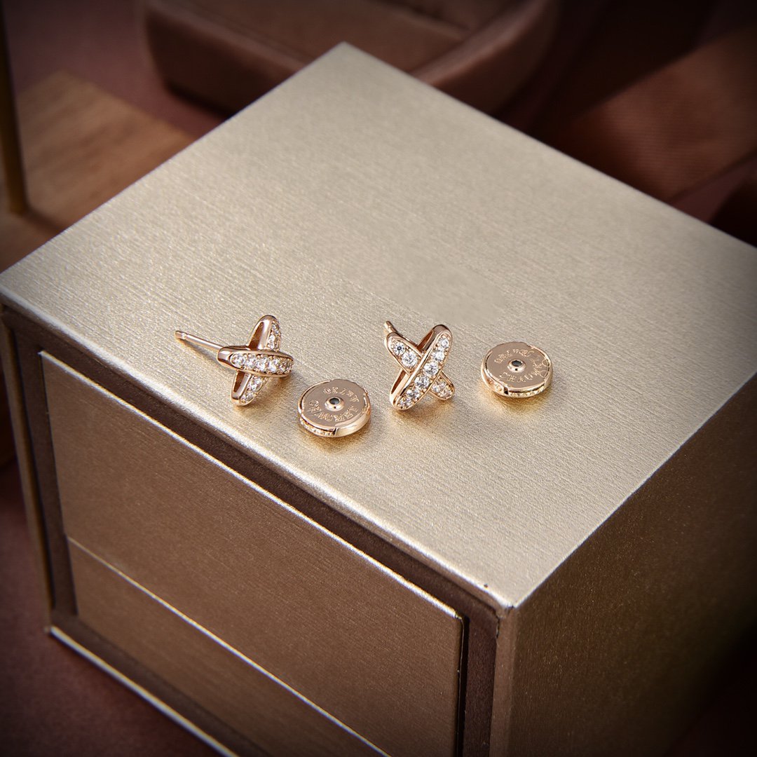 ¡®Dream¡¯JEUX DE GOLD DIAMOND EARRINGS