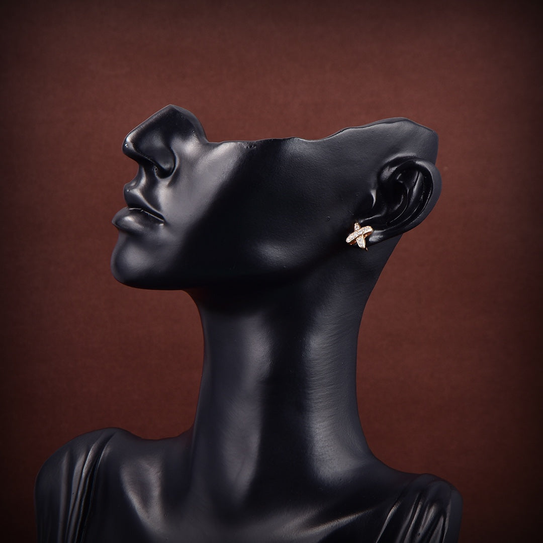 ¡®Dream¡¯JEUX DE GOLD DIAMOND EARRINGS