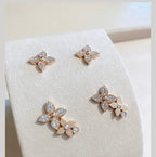 ‚ÄòDream‚ÄôSTAR BLOSSOM OHRSTECKER ROSÉGOLD DIAMANTEN