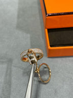 ¡®Dream¡¯HM KELLY CLOCHETTE DOUBLE RING IN  WITH DIAMONDS