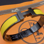¡®Dream¡¯CLIC HM SO BLACK YELLOW BRACELET