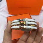 ¡®Dream¡¯CLASSIC HM CLIC WHITE 8MM ENAMEL BRACELET