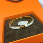 ¡®Dream¡¯CLASSIC HM CLIC WHITE 8MM ENAMEL BRACELET
