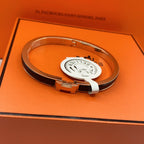 ¡®Dream¡¯CLASSIC HM CLIC BLACK 8MM ENAMEL BRACELET
