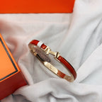 ¡®Dream¡¯CLASSIC HM CLIC RED 8MM ENAMEL BRACELET