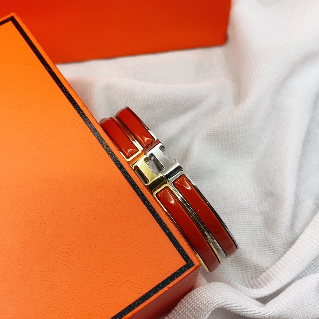 ¡®Dream¡¯CLASSIC HM CLIC RED 8MM ENAMEL BRACELET
