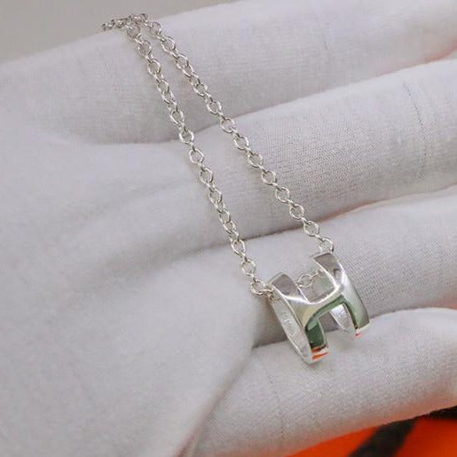 ¡®Dream¡¯HM NECKLACE H LETTER OVAL SERIES