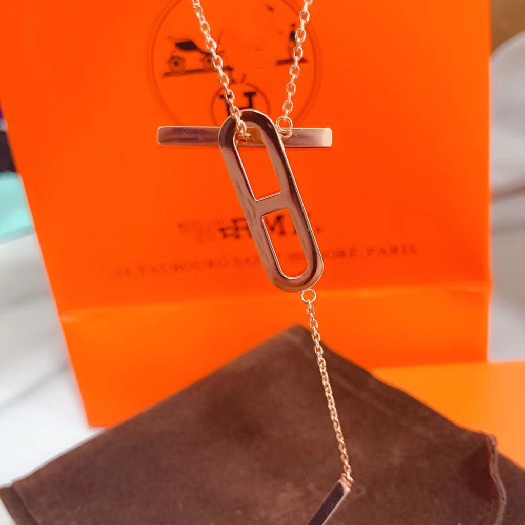 ¡®Dream¡¯HM NECKLACE PLATINUM ROSE GOLD DIAMOND