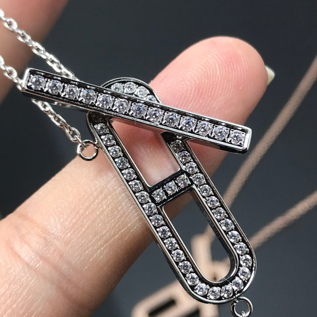 ¡®Dream¡¯HM NECKLACE PLATINUM ROSE GOLD DIAMOND