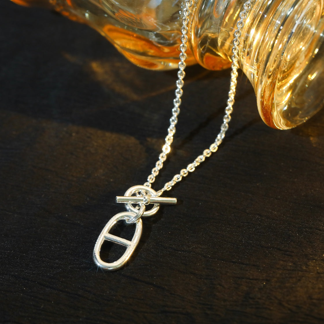 ¡®Dream¡¯HM CHAINE D'ANCRE PENDANT NECKLACE STERLING SILVER