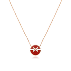 „Dream“-Halskette aus Roségold und Diamanten