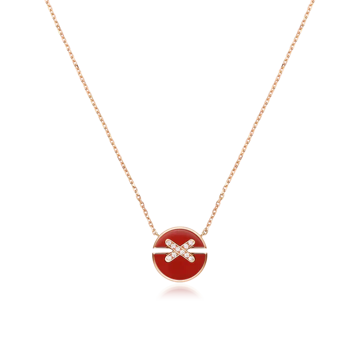 ¡®Dream¡¯JEUX DE ROSE GOLD DIAMOND NECKLACE