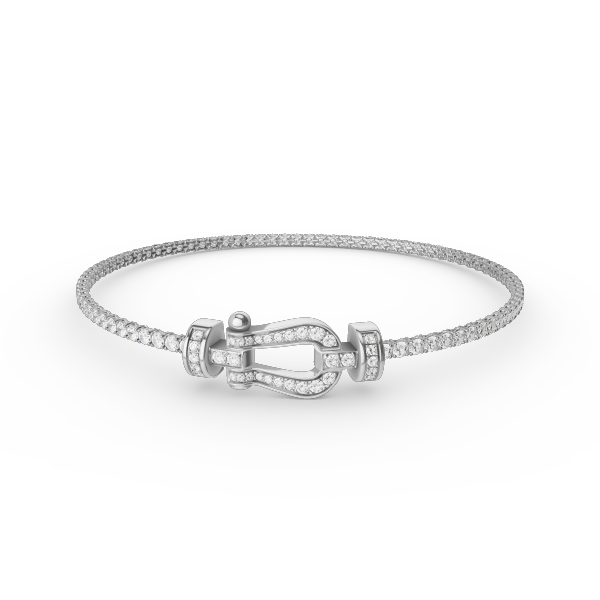 ¡®Dream¡¯FORCE  HORSESHOE  DIAMOND TENNIS BRACELET