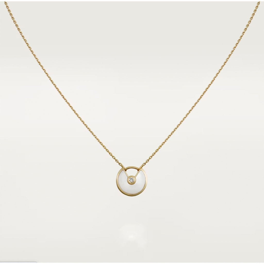 „Dream“ AMULETT ROSÉGOLD MOP HALSKETTE